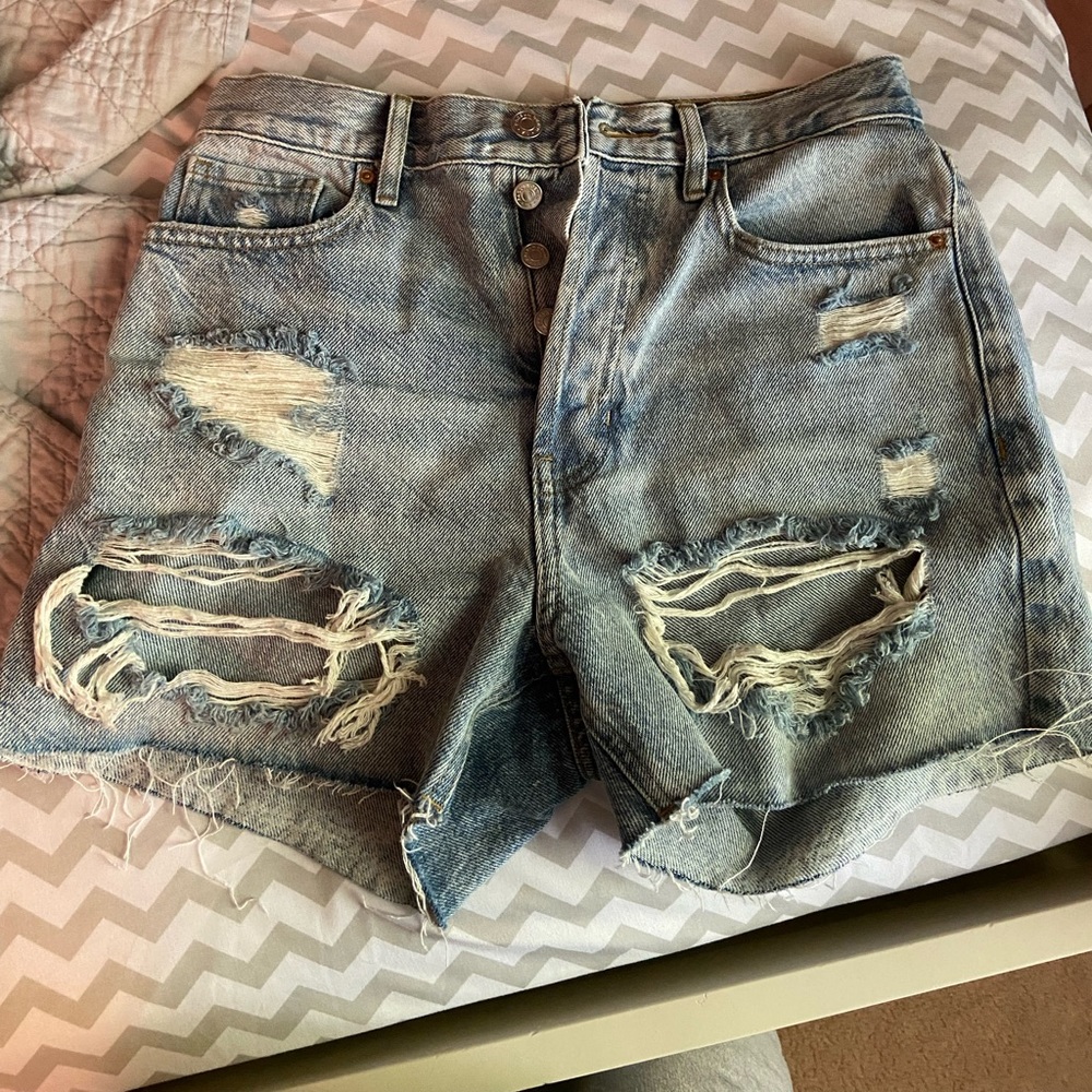 pacsun jean shorts